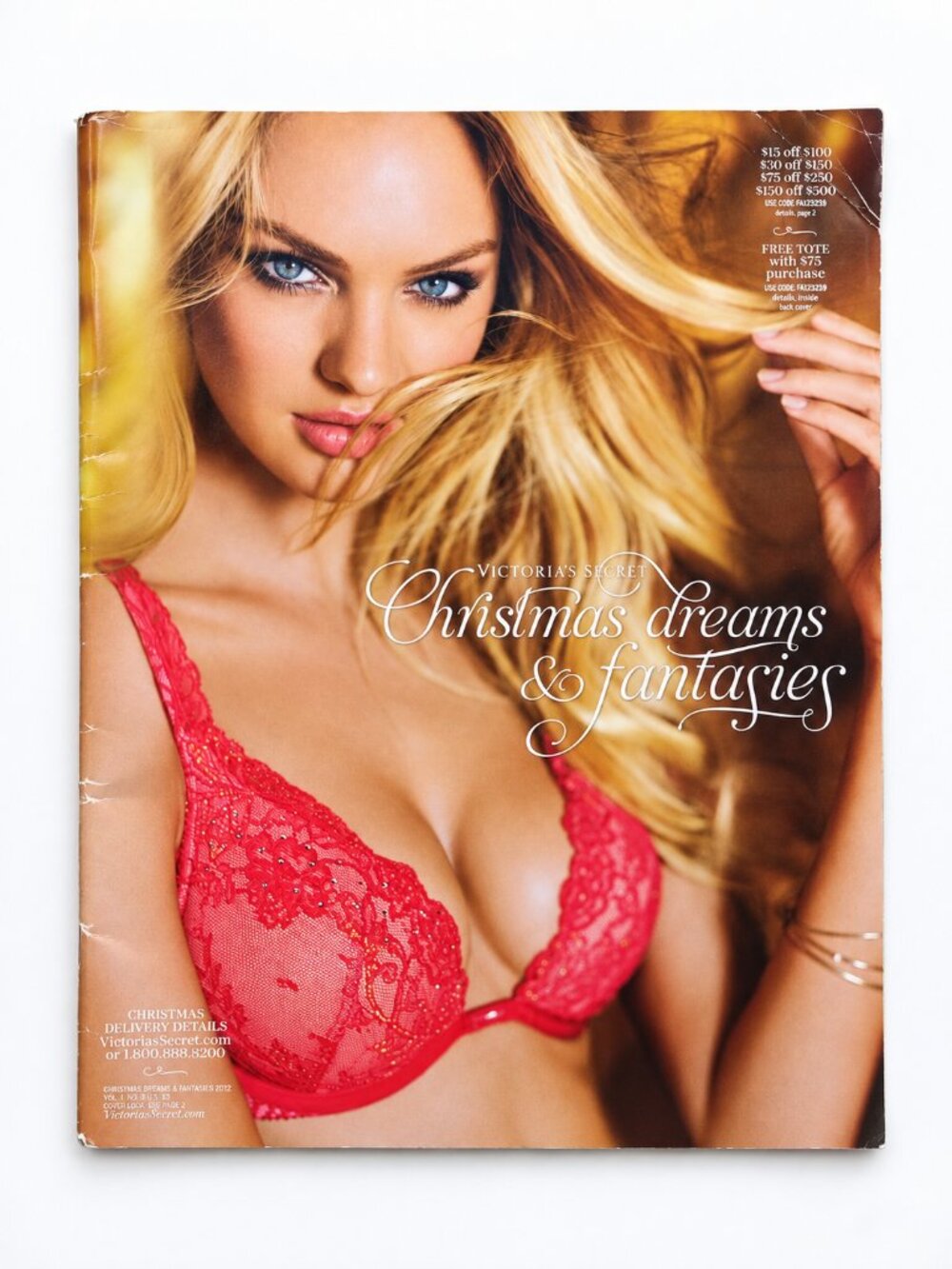 Victoria's Secret Catalog 2012 Christmas Dreams and Fantasies